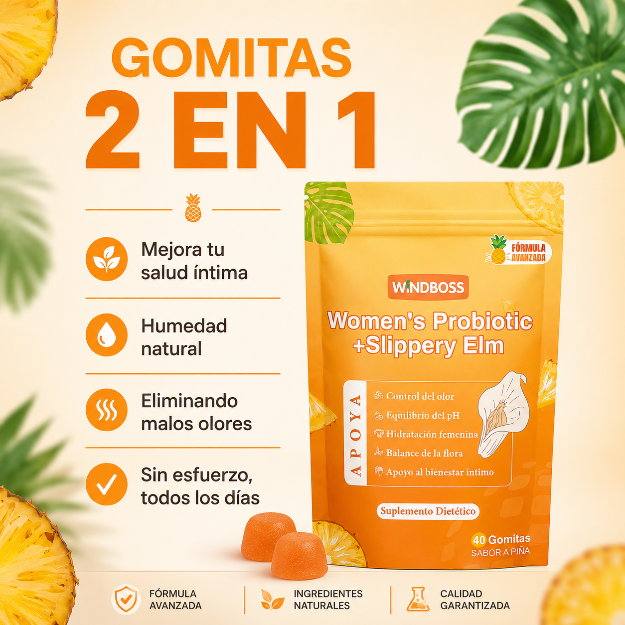 Alune™ Gomitas Probióticas Femeninas