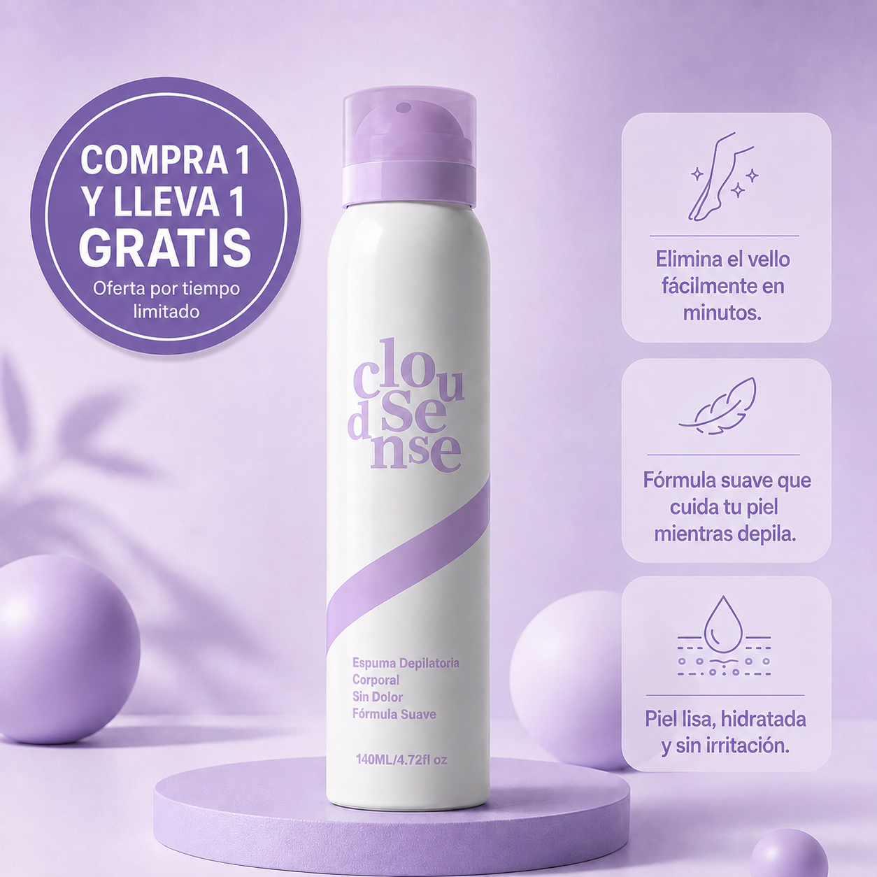 Alune™ Spray Depilatorio