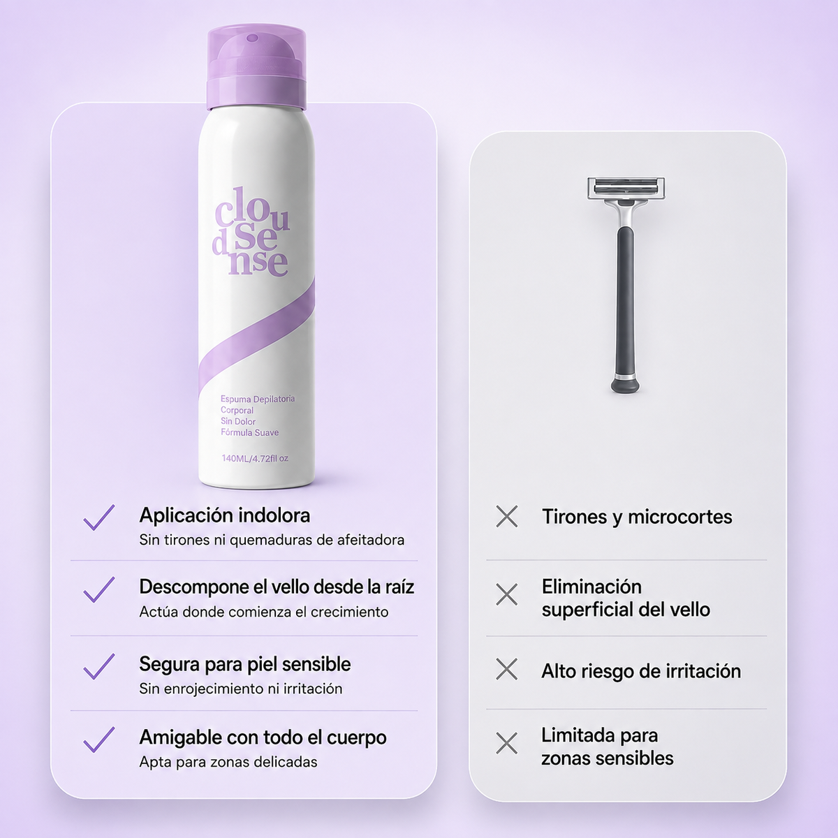 Alune™ Spray Depilatorio
