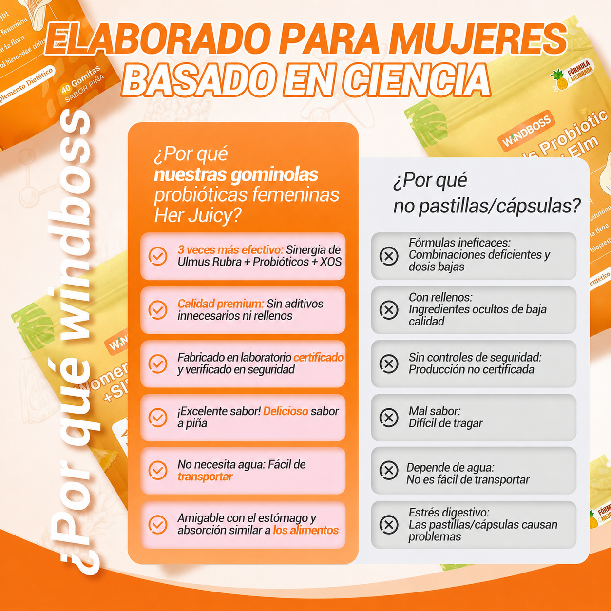 Alune™ Gomitas Probióticas Femeninas