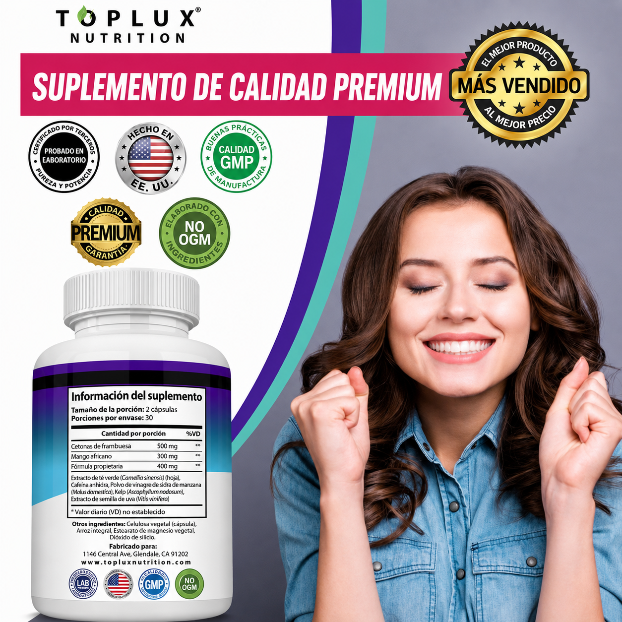 Alune™ Cápsulas Keto Quemagrasa