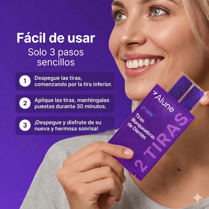 Alune™ Tiras Blanqueadoras