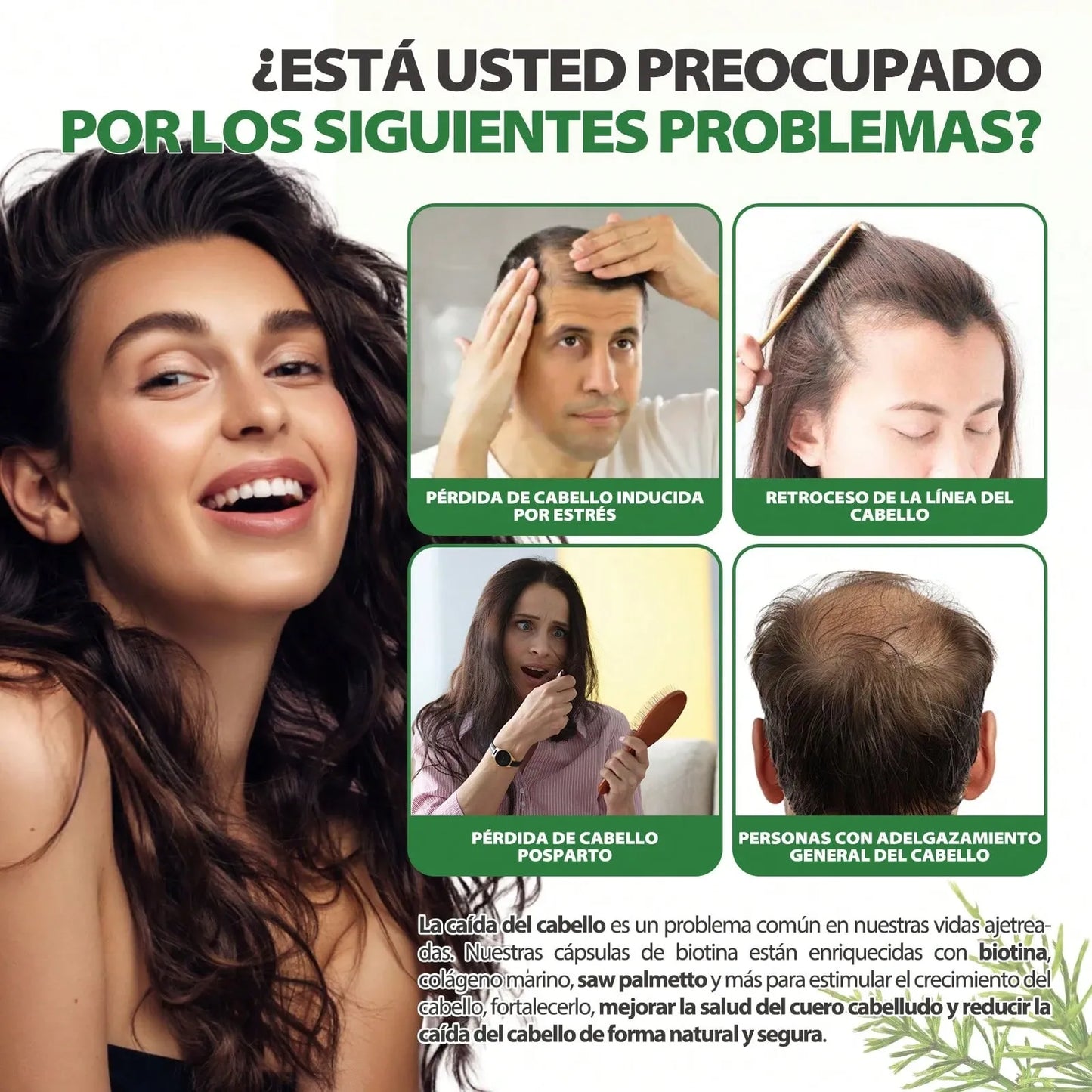 Alune™ Vitaminas 24 en 1 para el cabello